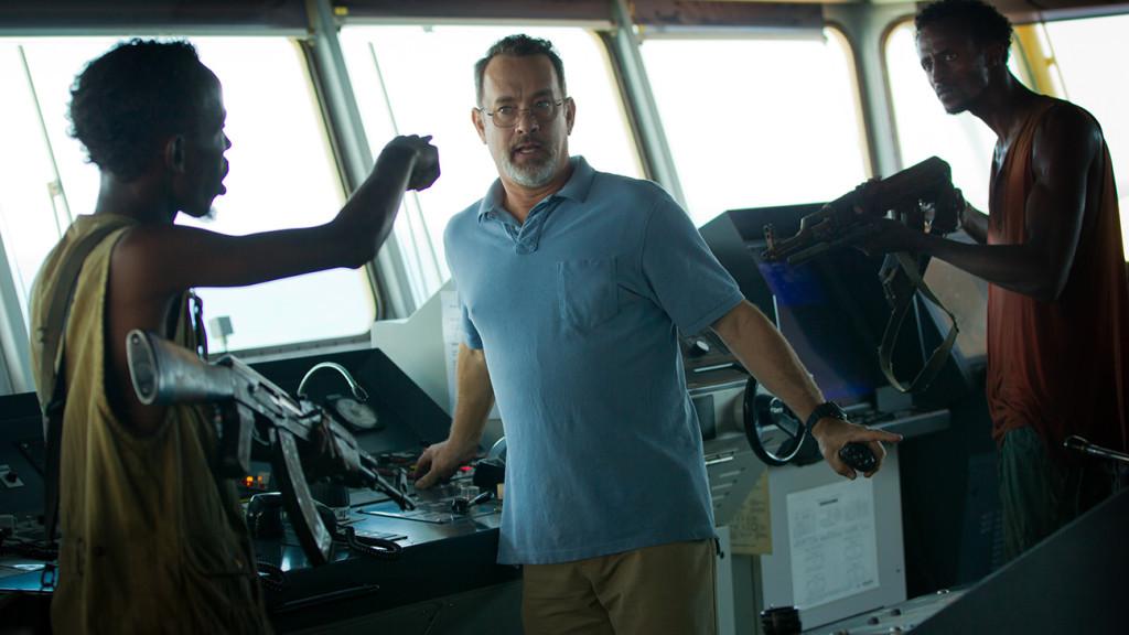 TOM HANKS STARS in the new action- suspence movie, Captain Philips. Hanks portrays Captain Phillips in the story about the events of a 2009 pirate robbery and kidnapping. 