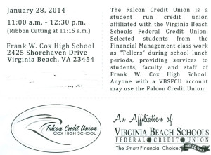 FALCON CREDIT UNION 2