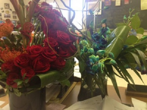 FLOWERS DELIVERED ON Valentines Day make it that much sweeter.