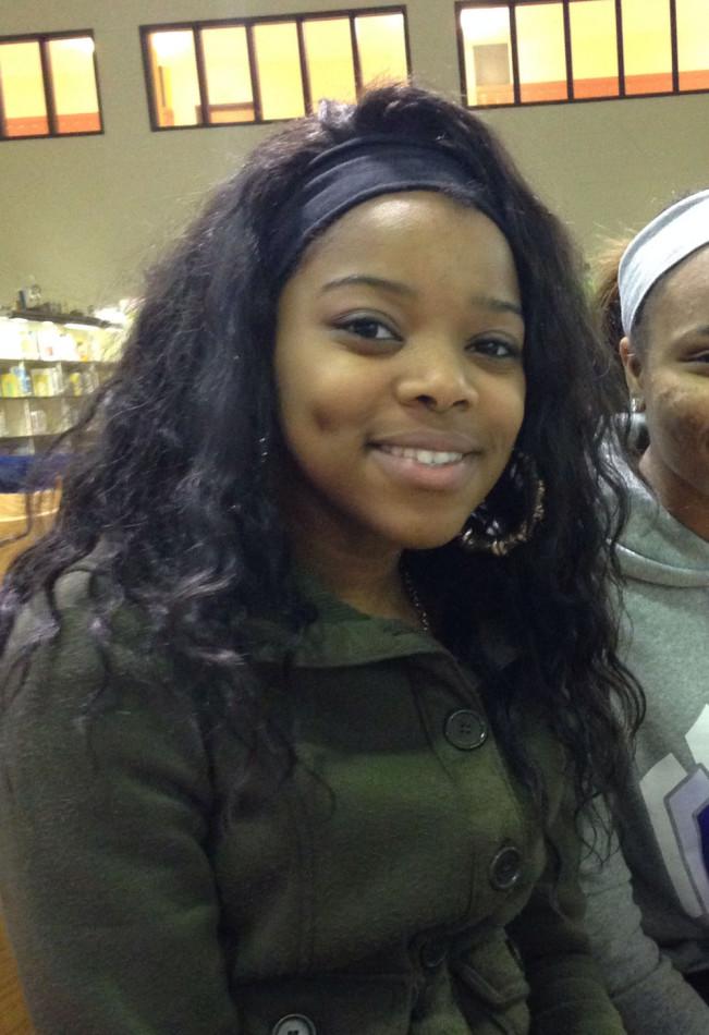 SENIOR ITALYA CARY plans to attend beauty school after graduation.