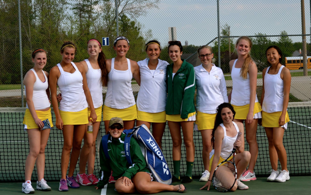 FALCON GIRLS TENNIS looks to bring home the trophy this year.