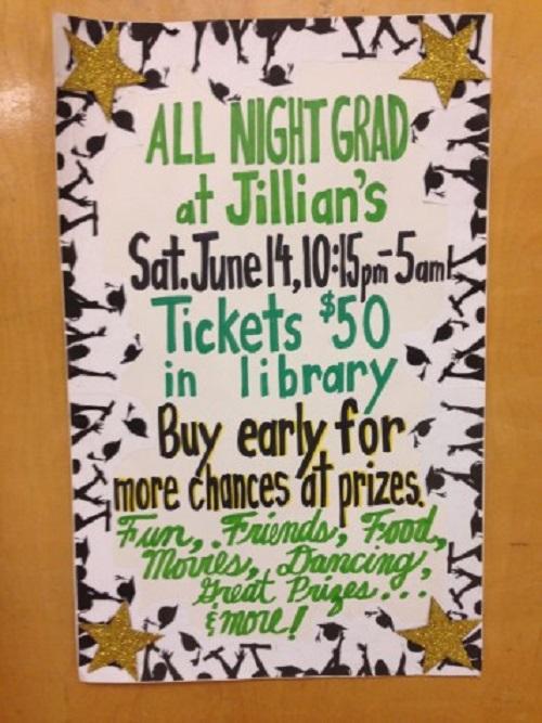 ALL NIGHT GRAD at Jillian's