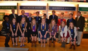 STUDENT-ATHLETE ACHIEVEMENT award finalists at the Virginia Sports Hall of Fame in Portsmouth.