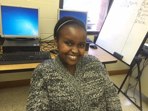 FRESHMAN MARGARET KARURI talks about her new life in America and aspirations for the future.