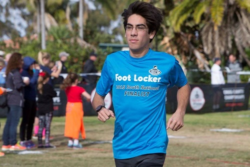 SENIOR CROSS COUNTRY state champion Jonathan Lomogda recently placed 17th in the Footlocker National Cross Country Championship.