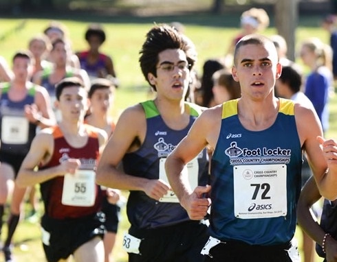 SENIOR CROSS COUNTRY Star Jonathan Lomogda competes in the Footlocker Cross country Championship.