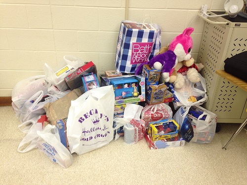 NOBLE TEENS TOY drive collection through Friday, December 9.