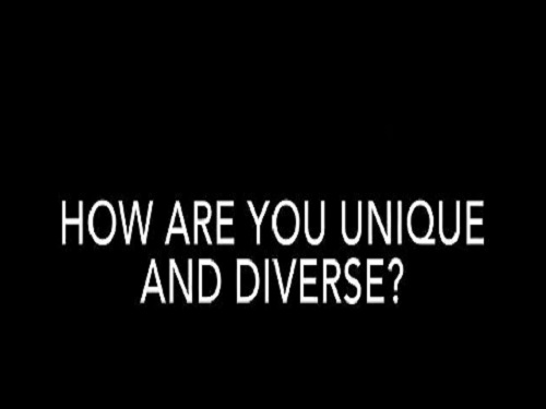 FACULTY, STUDENTS, AND staff have come together, creating a 'diversity' video for Friday's "diversity Assembly' during 4B classes.