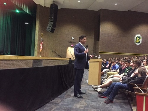 FALCON FORUM TAKES flight with speakers from the community.