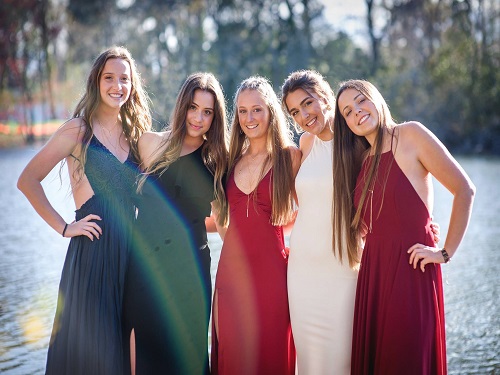 STUDENTS DANCE THE night away at Ring Dance.
