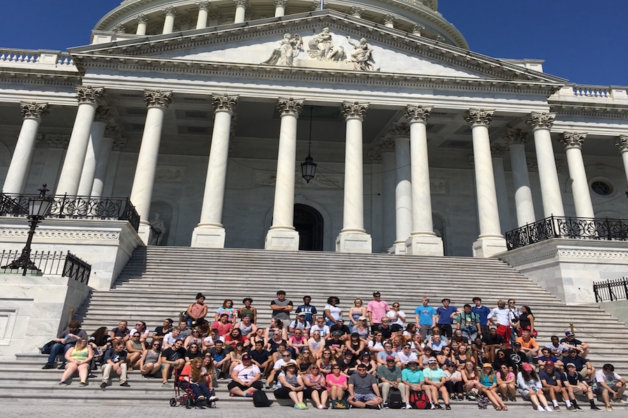 SENIORS SPEND THE day in Washington D.C. for the annual trip sponsored and chaperoned by Government teachers.
