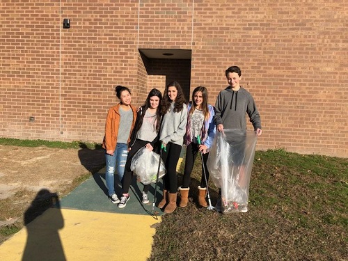 ENVIRONMENTAL CLUB WANTS to reach their goal of one hundred Pearl Homes. 