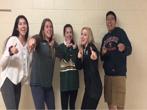 NEWLY ELECTED SCA for next school year include: sophomore Alex Perez, junior Abbey Faro, sophomore Emily Marks, junior Kenzie Wall and junior Jefferson Chen.