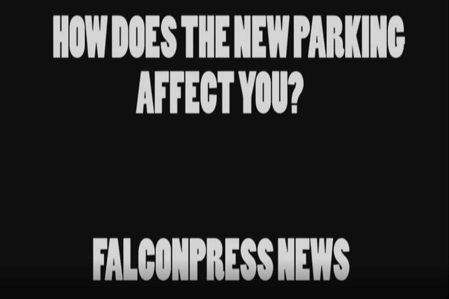 FALCON PRESS NEWS presents information about the new parking system and safety procedures.