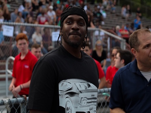 RECORDING ARTIST PUSHA T made an appearance to get students excited for Something in the Water. Pusha T is very passionate about this festival because he grew up in Norfolk, VA and knows how much potential Virginia Beach has. 
