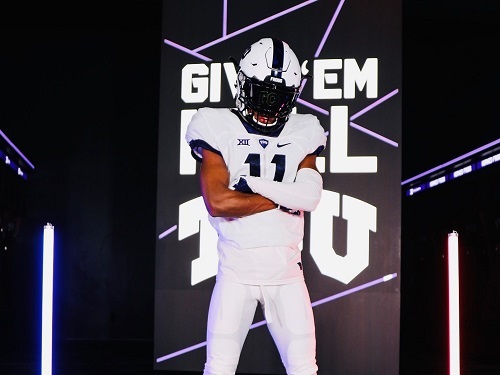 JUNIOR KEONTAE JENKINS commits to Texas Christian University (TCU). He has played at Cox for the past year and plans on staying for the upcoming fall season. 