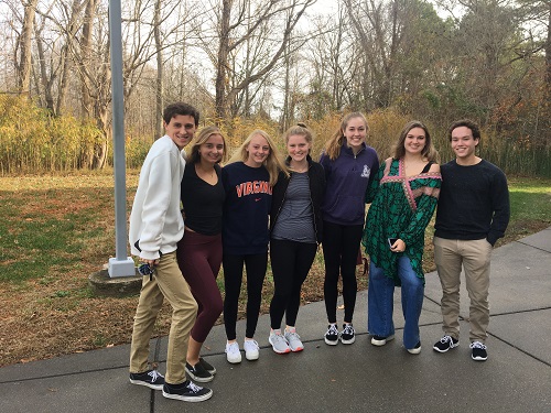 AP BIOLOGY STUDENTS travel to TCC for the annual cadaver lab field trip.  Although not pictured with actual cadavers, the experience helped them gain a better understanding of science and medicine.