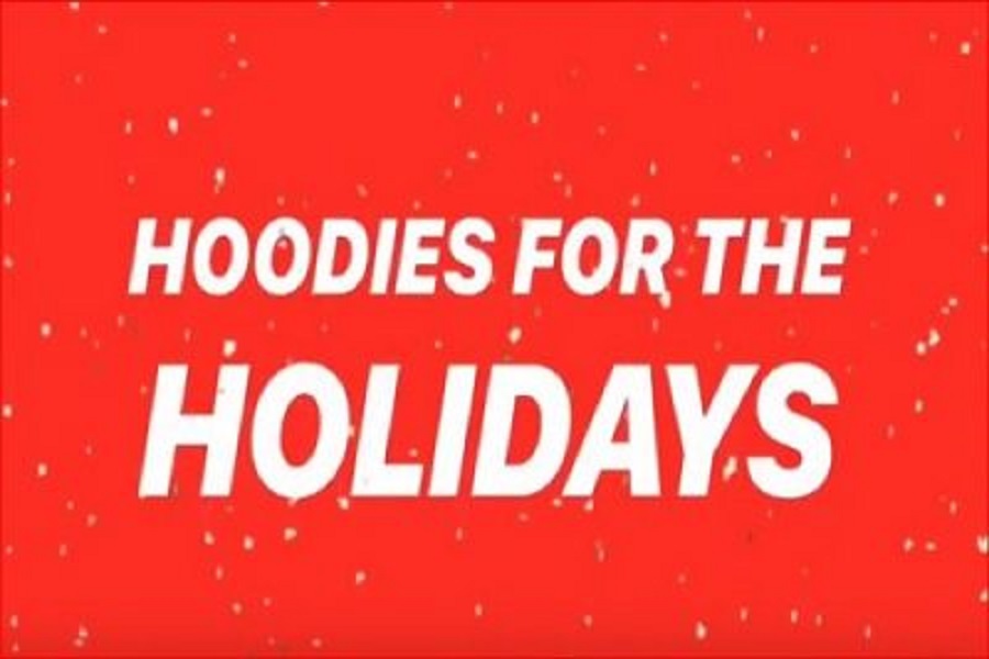 ‘Hoodies for the holidays’ donates sweatshirts, elementary school students