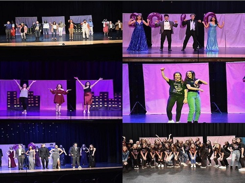 FASHION STUDENTS HIT the stage this week to practice their routines for the upcoming show. Students and faculty alike have given their time to countless rehearsals and fittings to make this years show another success. 