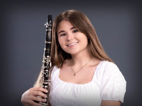 SENIOR JOCELYN MEDEIROS mastered the art of the clarinet during her years at the school.. Medeiros has played the clarinet since middle school but did not truly develop her talent until she reached a higher level of instruction.