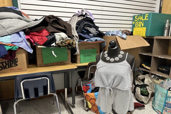 FASHION MARKETING PLANS a Thrift Flip in order to raise money for their New York City trip, which is in March. Students have been curating and perfectly selecting the items that will be at the event on Saturday, Nov 18. 