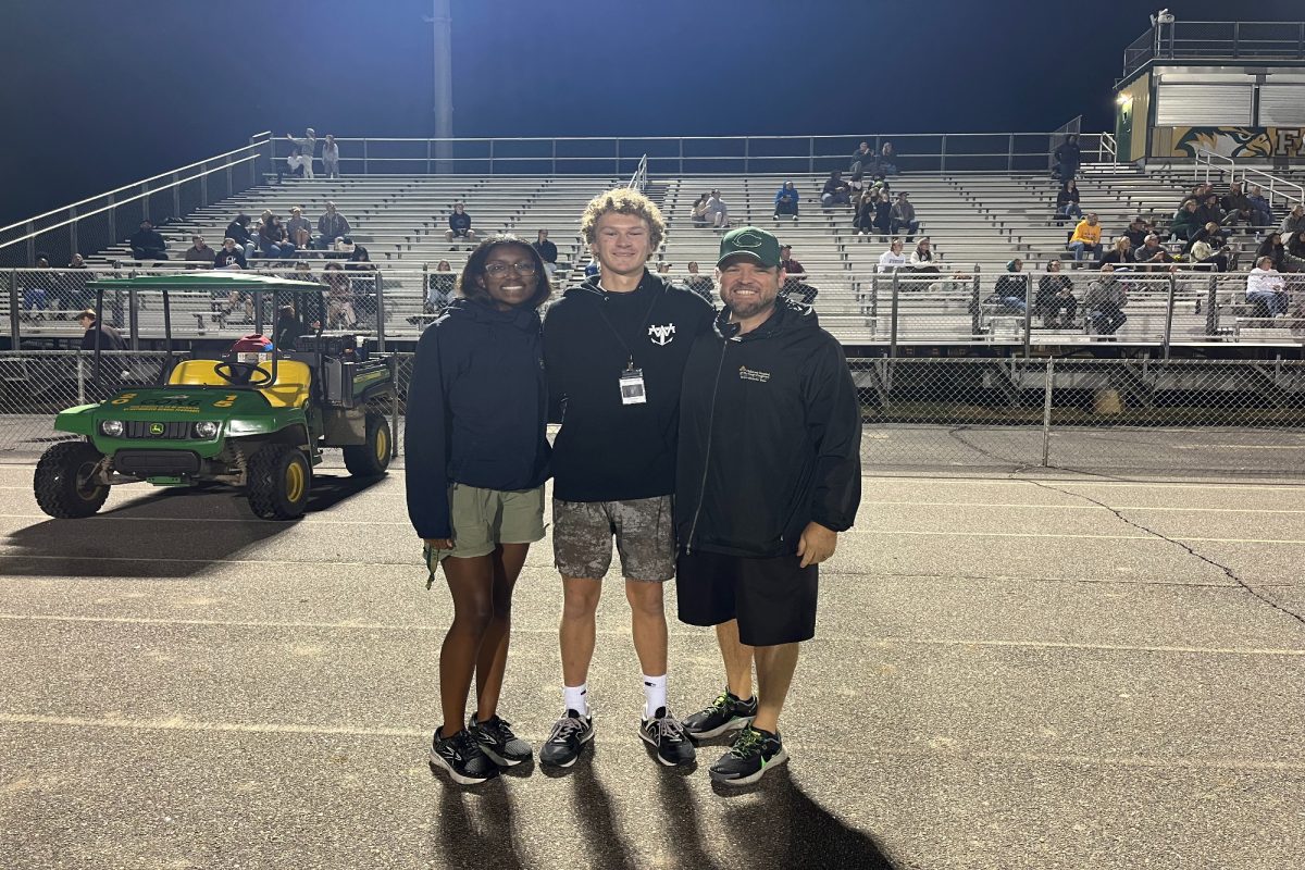 CHKD ATHLETIC TRAINERS watch over Falcon athletes at almost every home and away game for all sporting events. Theyre on the sidelines watching for sudden impact injuries. 