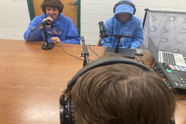 JUNIOR COLE LUDFORD and sophomore Nate Wallace discuss the upcoming spring sports season. for the mid-February podcast. A few of the sports they discussed were soccer, baseball, track and field, and lacrosse.