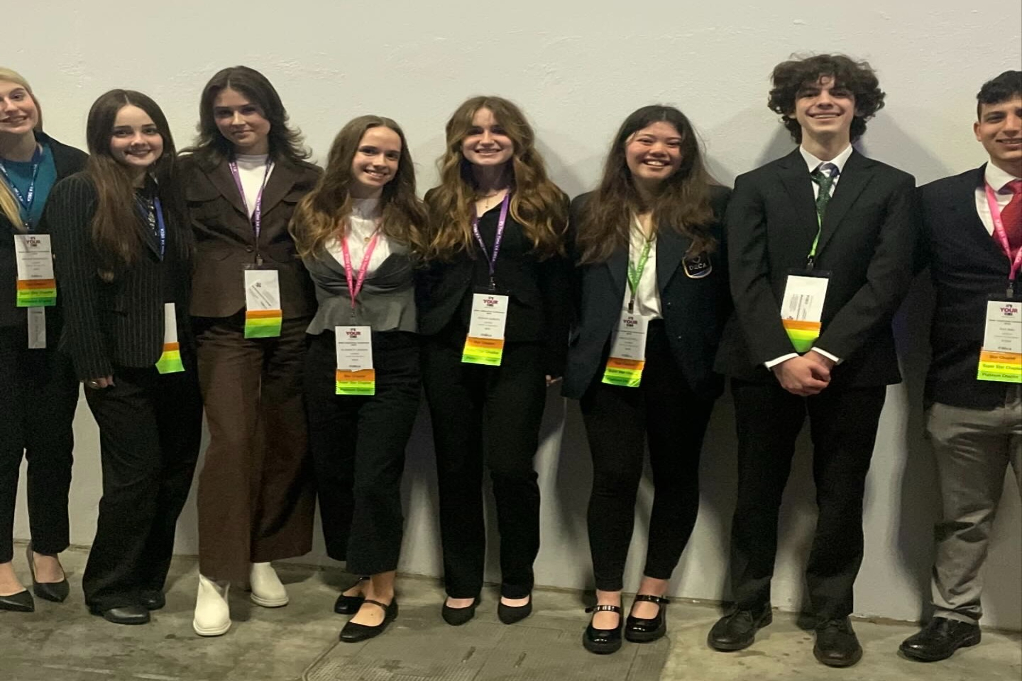 DECA members medal at state level competition - Falcon Press News