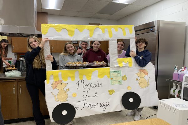 FOREIGN LANGUAGE STUDENTS translated menus for a variety of cultural cuisine offered in food trucks. Culinary, art, and foreign language students worked together to create a delicious learning experience. 