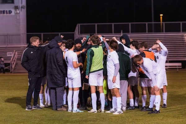 FALCON BOYS SOCCER destroyed the Cavaliers of Princess Anne High School last week in a rivalry match-up. The Falcons won 3-1 on their home field. 