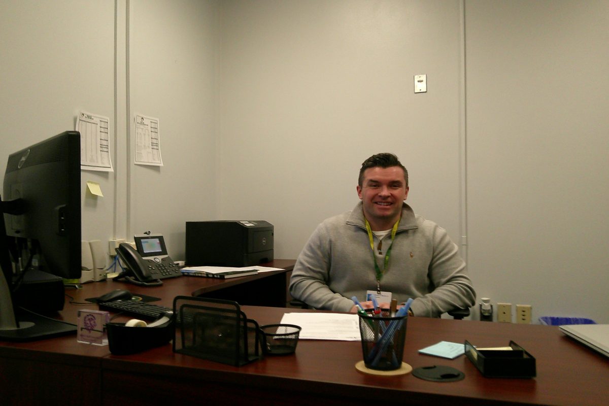 CHS WELCOMES NEW Administrative Assistant Brian Bevan. Bevan previously worked as a History teacher at Tallwood High School, until making the decision to transition into a leadership role.