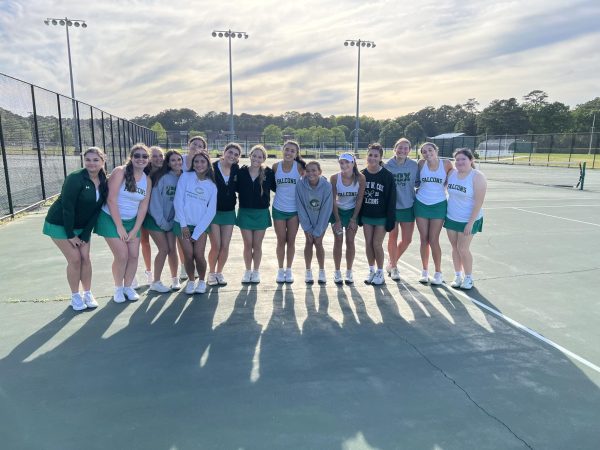 Falcon tennis teams look forward to regional play