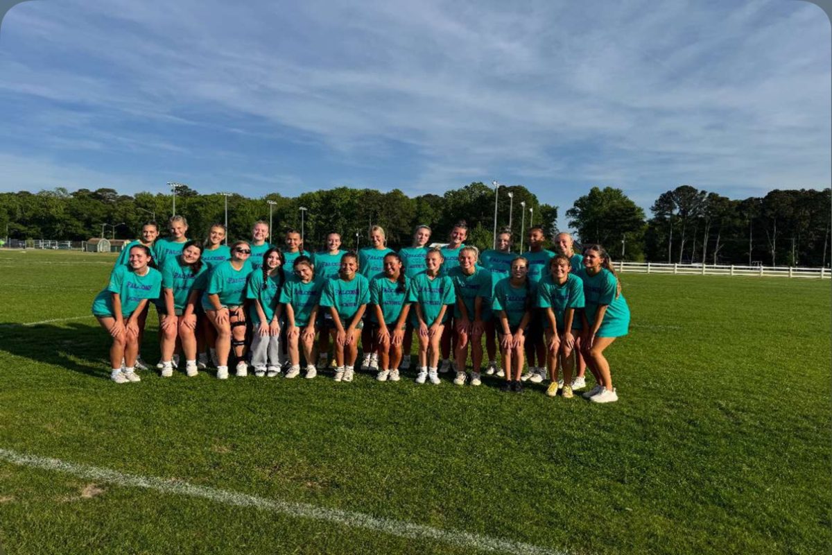"MORGAN'S MESSAGE" MEMBERS represent the school's chapter in the signature teal color chosen because it was Morgan's favorite color. All involved have dedicated themselves to raising awareness for student-athlete mental health.