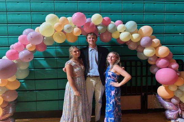 FALCON'S FIRST-EVER "Spring Fling" invited students from the school's  Beach Buddies club and students with special needs from schools throughout VBCPS to experience their own Ring Dance/Prom experience last week. The event was held in the gym and included a DJ, games, plenty of room to dance. and a photobooth