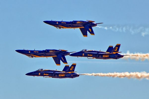 N.A.S. OCEANA AIRSHOW featuring the Blue Angels Flight Squadron, posted up for its 72nd year. Clear conditions and sunny skies prevailed as the performers showed off their complex maneuvers to onlookers not only at the show, but anyone in the community who stepped outside.