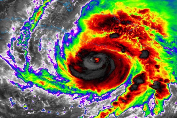 HARD HITTING HURRICANE Melissa breaks records as it hits land.  Melissa will slam the Caribbean before heading  out to sea.