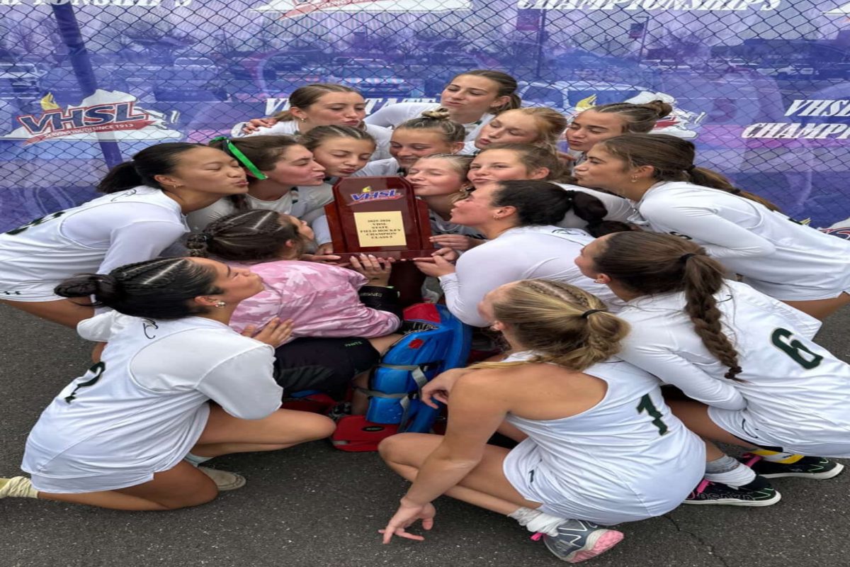 LADY FALCON FIELD hockey won the state championship once again, beating First Colonial 2-0 in the final round of playoffs. This win added another state title the field hockey dynasty, making it #25.