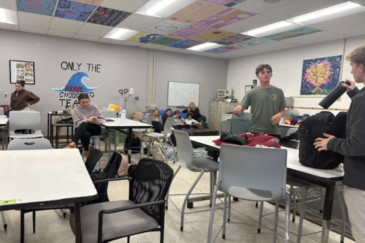 VTFT STUDENTS BRAINSTORM ideas for the brand new sensory fair. The fair is expected to be a success due to the amount of students that are involved.                 