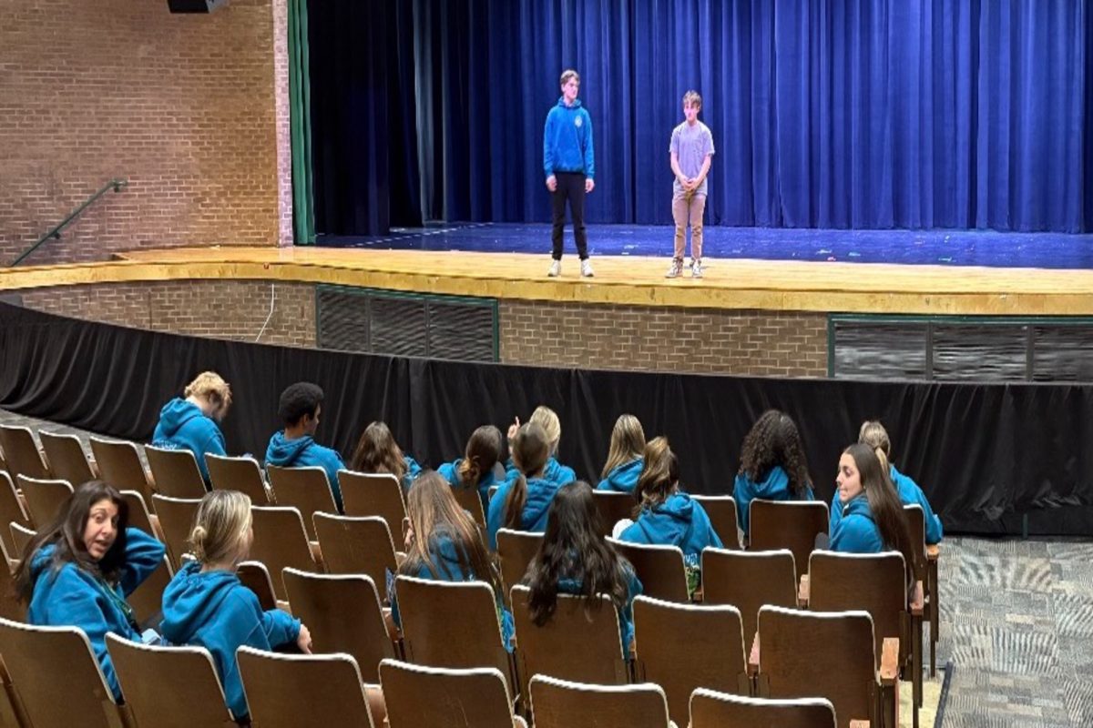 LEADERSHIP WORKSHOP STAFF plans the actual events that will take place during leadership round-up. Staffers utilize any time given to create activities and games that benefit those who attend.