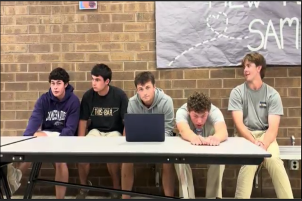 THE BOYS ON the Couch met again to discuss the latest updates and schoolwide information.  In this edition, the group shared some  great memories over the past few years.